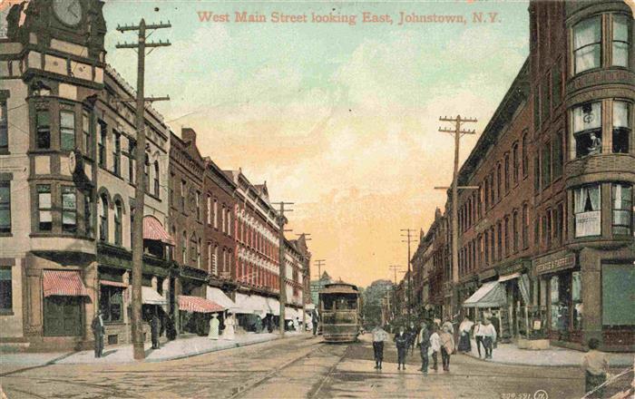 Johnstown New York USA West Main Street