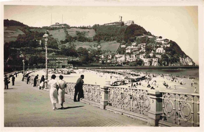 SAN SEBASTIAN Saint-Sebastien Pais Vasco ES Playa de Ondarreta