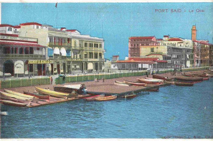 PORT-SAID Egypt Le Quai