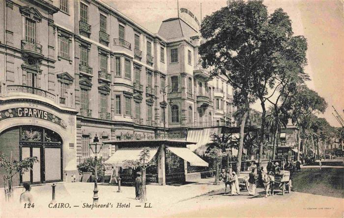 CAIRO Kairo Caire Egypt Shepards Hotel