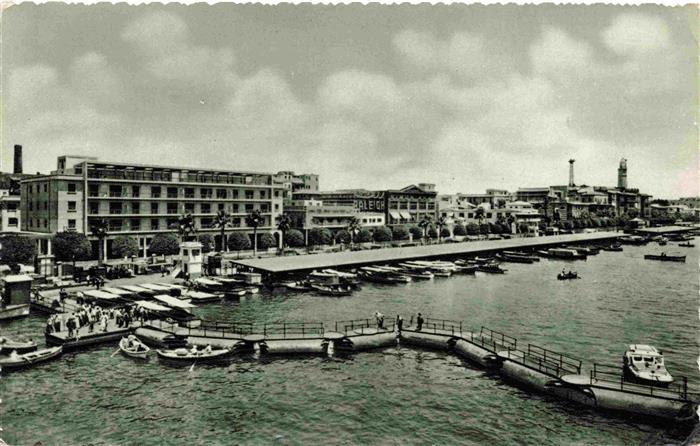 PORT-SAID Egypt General view seen from a liner