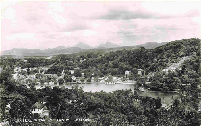 Kandy Ceylon Sri Lanka General View