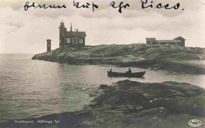 Oxeloesund Sodermanlands Lan Sweden Haefringe fyr