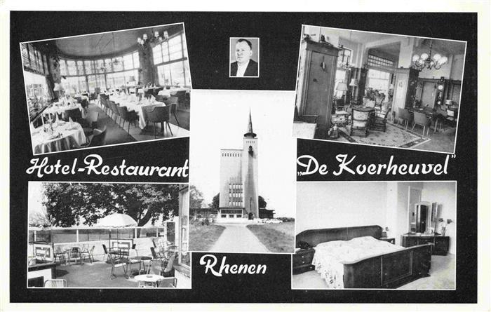 Rhenen NL Hotel Restaurant De Koerheuvel Gastraeume Zimmer