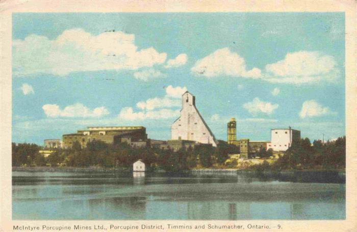 Porcupine South Dakota USA McIntyre Parcupine Mines Ltd