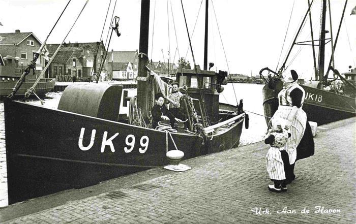 Urk Flevoland NL Aan de Haven