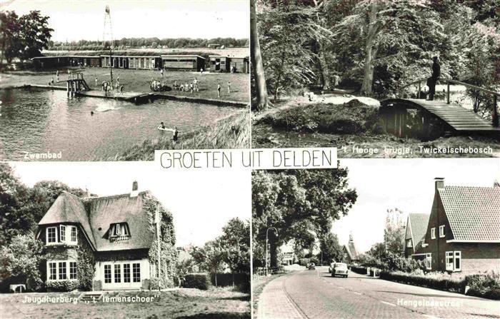 Delden Overijssel NL Zwambad 't Hooge brugje Twickelschebosch Hengelosestraat Je