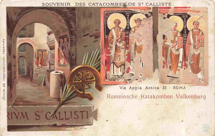 Valkenburg aan de Geul Limburg NL Souvenir des Catacombes de St Calliste