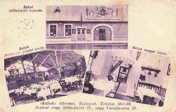 BUDAPEST HU Kakuk ettermei Teilansichten