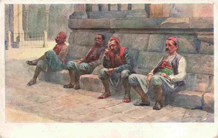 DUBROVNIK Ragusa Croatia Au marche de Ragusa Feldpost