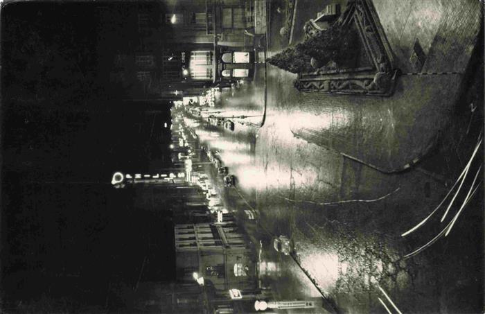 Leon Castilla y Leon ES Strassenpartie bei Nacht