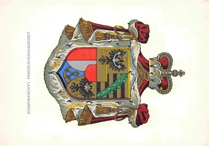 Vaduz Liechtenstein FL Wappen