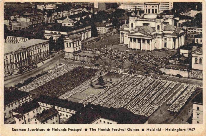 HELSINKI Helsingfors Suomi The Finish Festival Games