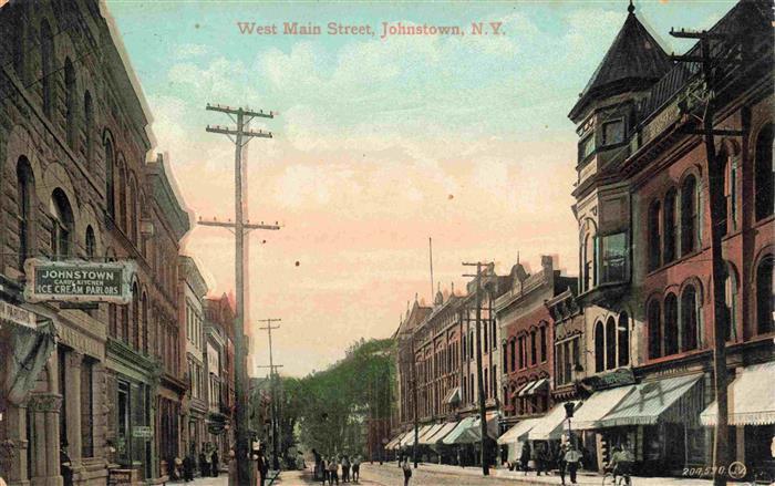 Johnstown New York USA West Main Street