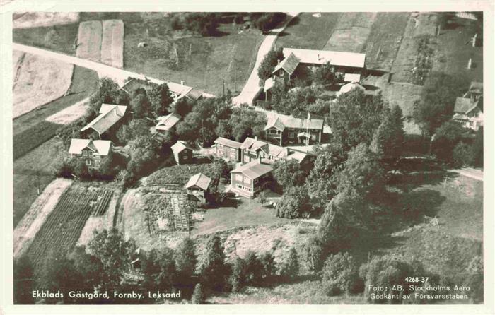 Fornby Dalarna Sweden Fliegeraufnahme