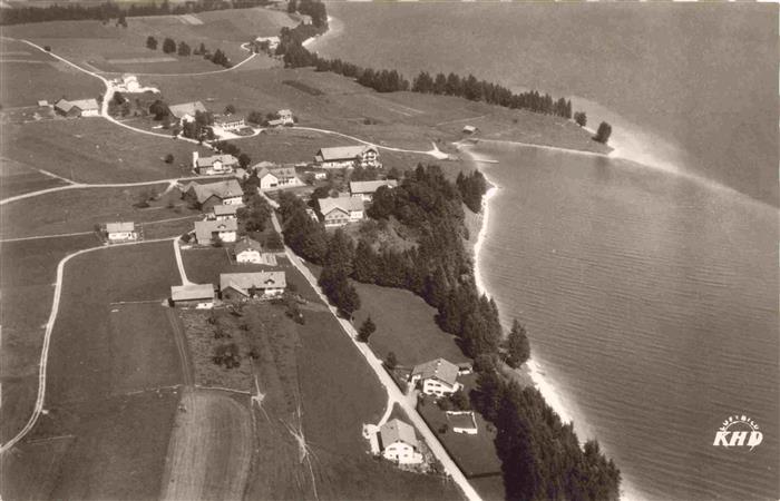 Osterreinen Forggensee Bayern Fliegeraufnahme