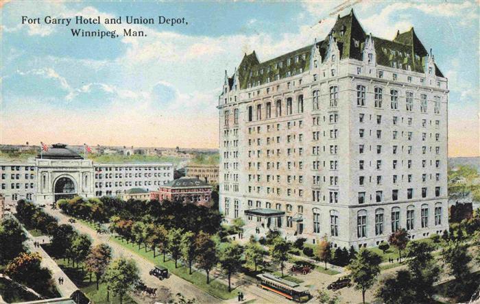 Winnipeg Fort Garry Hotel and Union Depot