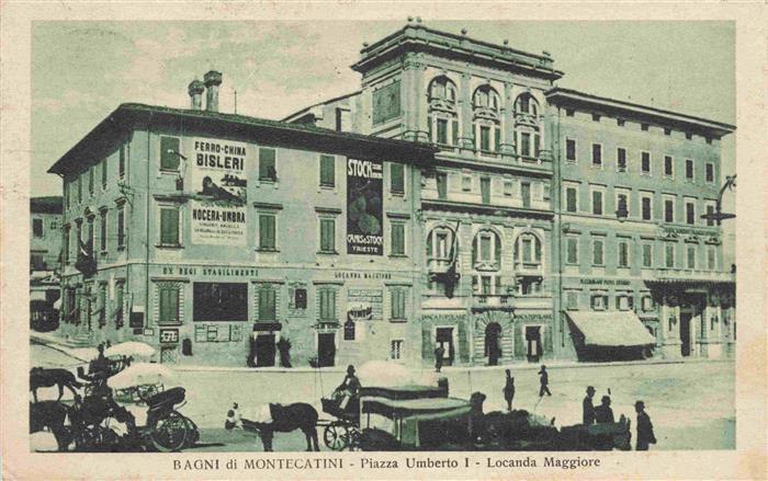Bagni di Montecatini Terme Pistoia Toscana IT Piazza Umberto I Locanda Maggiore