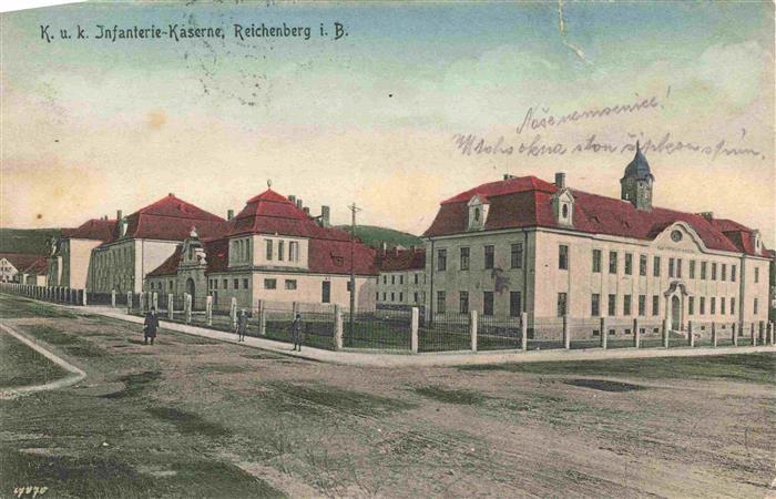Reichenberg LIBEREC Boehmen CZ K. u. k. Infanterie Kaserne