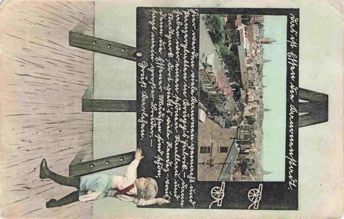 Essen  Ruhr Stadtpanorama auf Tafel