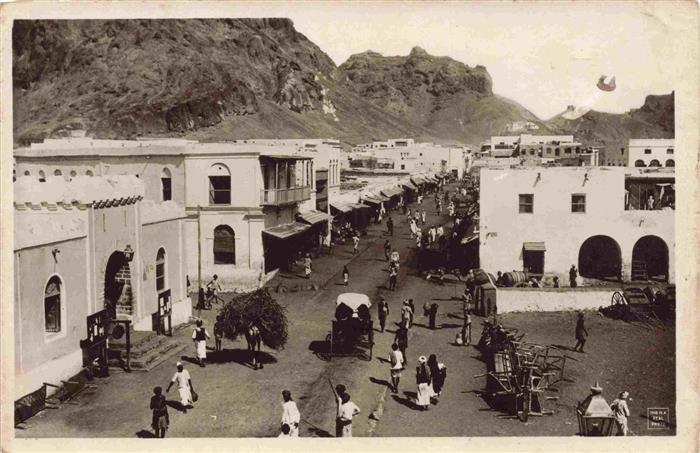 ADEN Jemen Strassenpartie