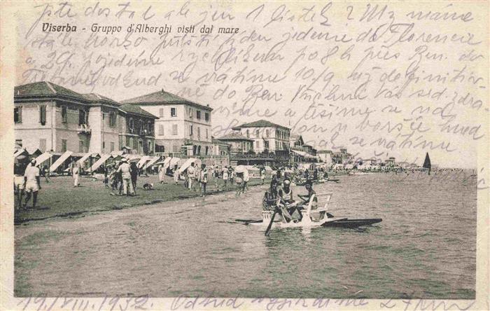 Viserba Rimini IT Gruppo d'Alberghi visti dal mare