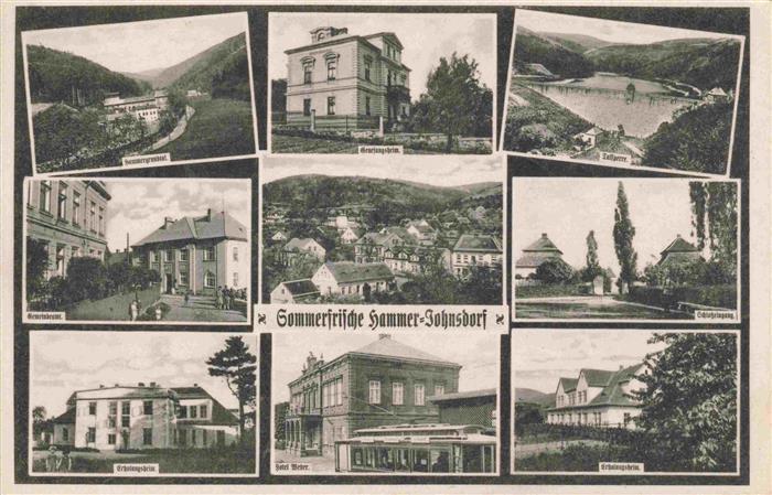 Hammer-Johnsdorf Oberleutensdorf Litvinov CZ Teilansichten