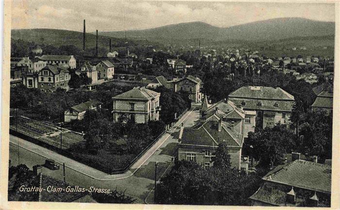 Grottau Hradek nad Nisou CZ Clam-Gallas-Strasse