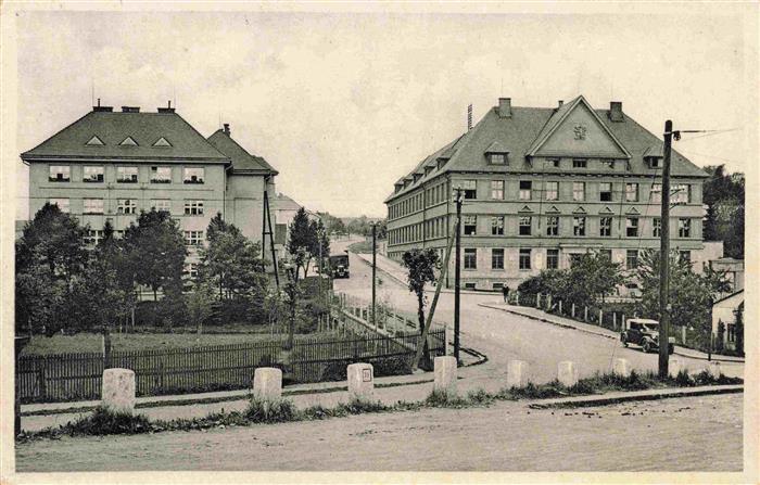 Jilemnice Hrabacov CZ Strassenpartie