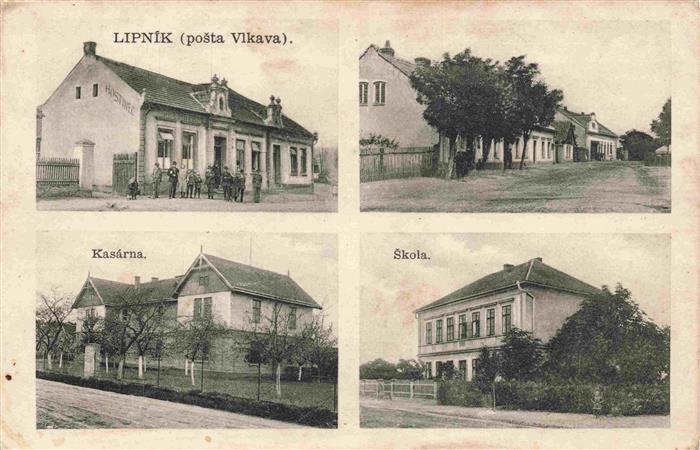 Lipnik pod Vlkava Mlada Boleslav Jungbunzlau CZ Teilansichten Kasarna Skola