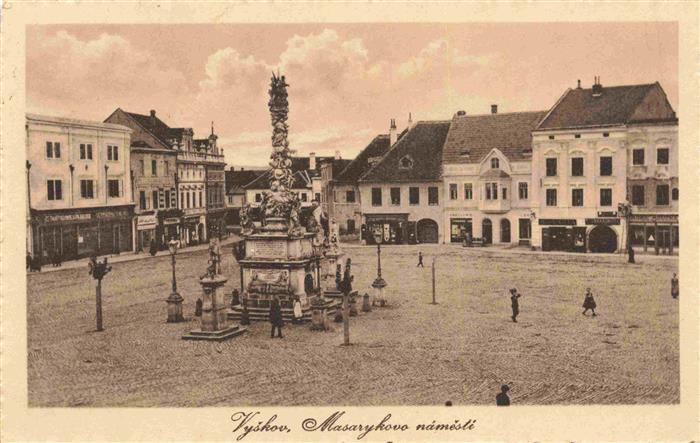 Vyskov Wischau CZ Masarykovo namesti