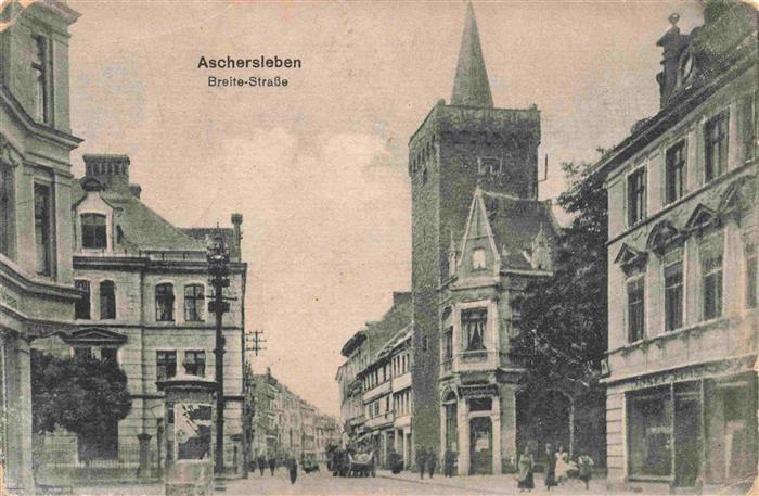 Aschersleben Sachsen-Anhalt Breite Strasse