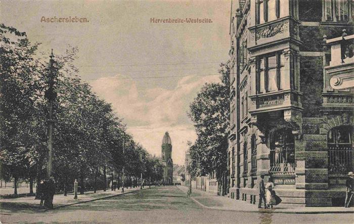 Aschersleben Sachsen-Anhalt Herrenbreite-Westseite