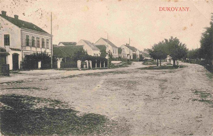 Dukovany Dukowan Moravsky Krumlov Maehrisch Kromau CZ Strassenpartie