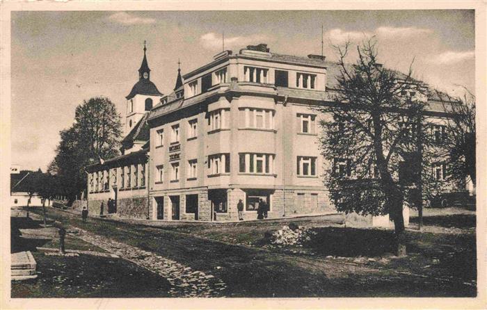 Novy Rychnov Neureichenau Pelhrimov Pilgram CZ Motiv im Stadtzentrum