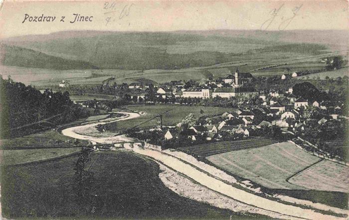 Jinec Jince Pribram CZ Panorama
