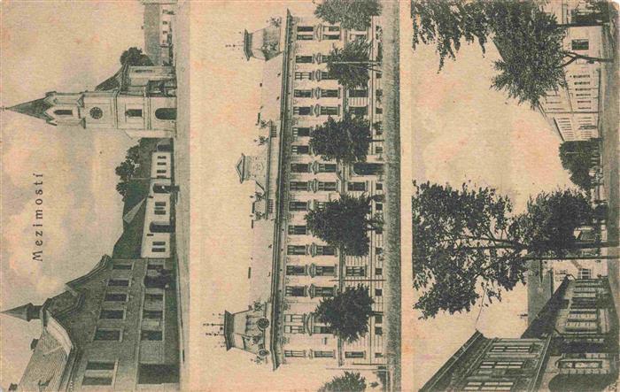 Mezimosti Mezimesti Nachod CZ Kirche Gebaeude Stadtzentrum
