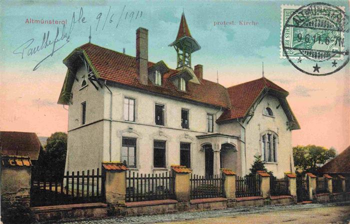 Altmuenster Traunsee Gmunden Oberoesterreich AT Protestantische Kirche