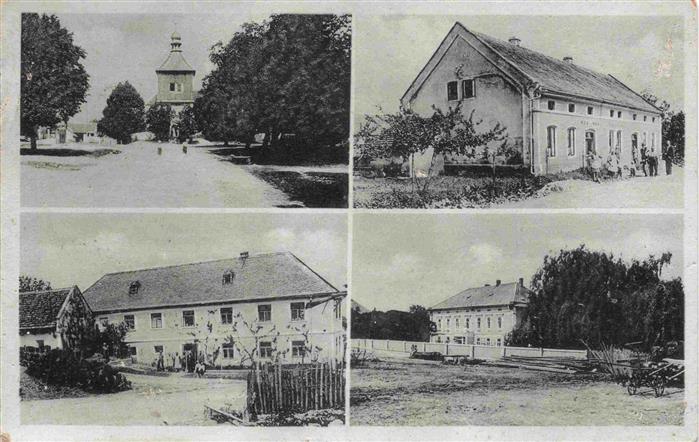 Radoun Rabaun Steti Wegstaedtl CZ Teilansichten Kirche