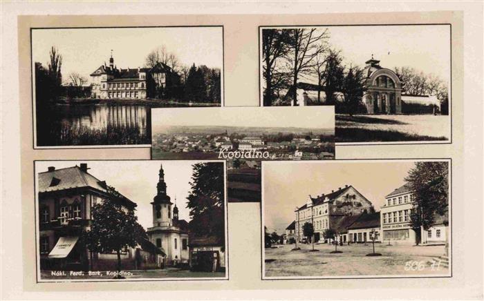 Kopidlno Liban Ehden Jicin CZ Panorama Schloss Kirche Zentrum