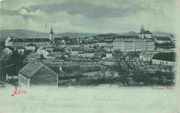 Jicin Jitschin Koeniggraetz CZ Stadtpanorama