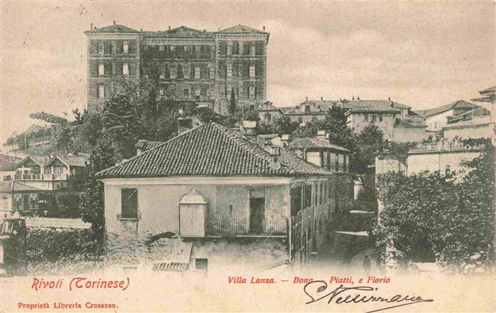 Rivoli Torinese Torino Piemonte IT Villa Lanza Bona Piatti e Fiorio