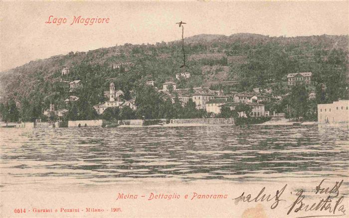 Meina Piemonte IT Lago Maggiore Dettaglio e Panorama