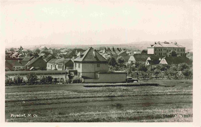 Poysdorf Weinviertel Niederoesterreich AT Panorama