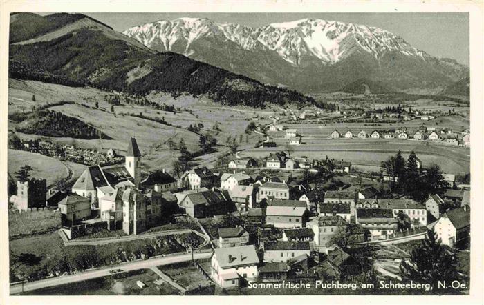 Puchberg Schneeberg Niederoesterreich AT Panorama