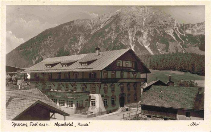 Berwang Tirol AT Alpenhotel Kreuz
