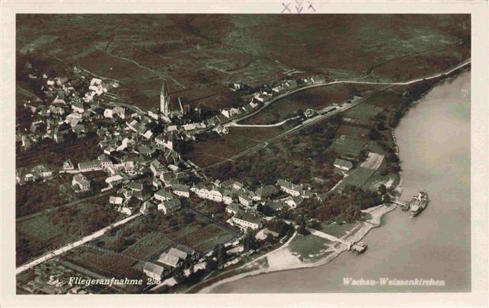 Weissenkirchen Wachau AT Fliegeraufnahme