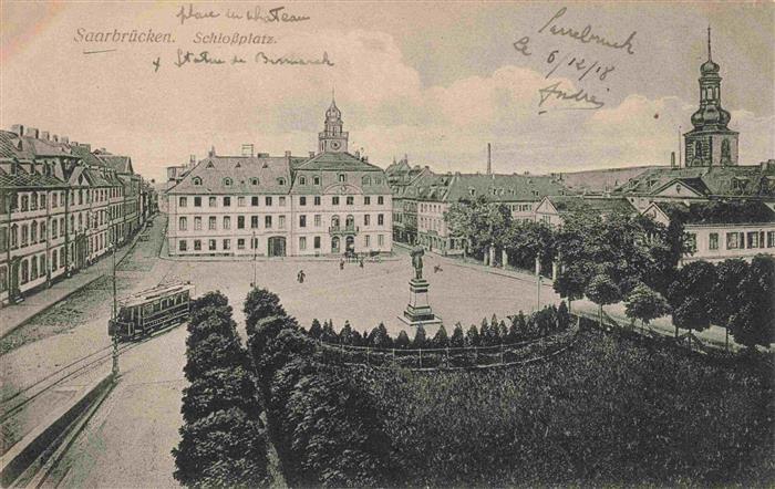 SAARBRueCKEN Saarland Schlossplatz