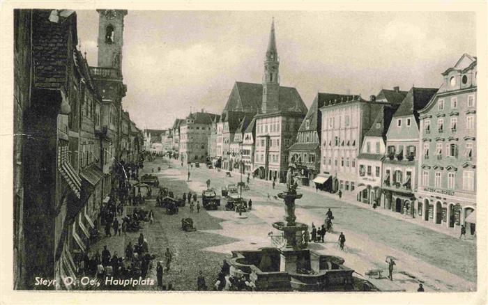 Steyr Enns Oberoesterreich Hauptplatz