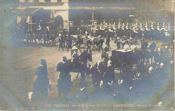 Cambridge  UK Cambridgeshire The Funeral of the Duke of Cambridge